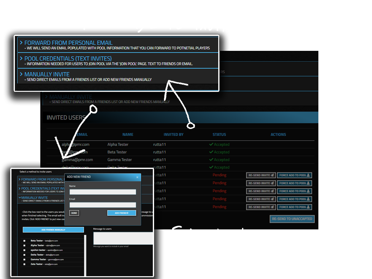 Invite Players to Join